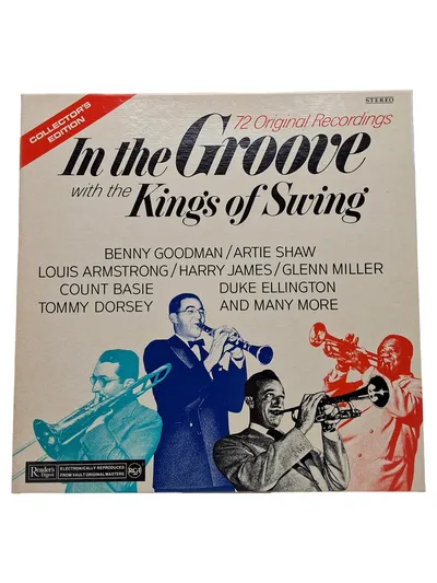 Reader's Digest Swing Legends Jazz Vinyl LP Box 72 Songs