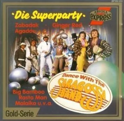 Saragossa Band Die Superparty CD Reggae Gold-Serie Ariola Express