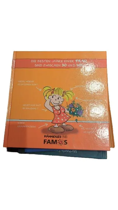 Famos Geschenkbuch Die besten Jahre einer Frau 30-40 Humor Geburtstag
