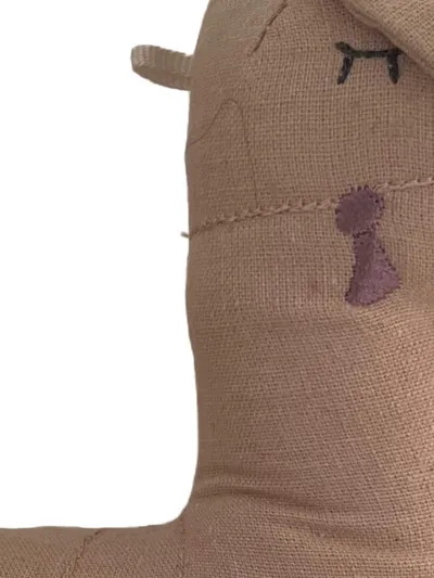 Fehn Lama Baby Kuscheltier 24 cm Beige Uni Plüschtier Stofftier