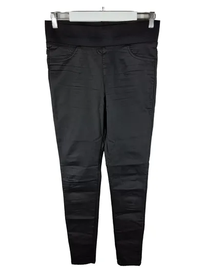 Freequent Damen Stoffhose Schwarz Gr. M/36 Stretch Elegant