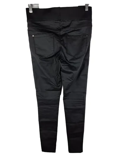 Freequent Damen Stoffhose Schwarz Gr. M/36 Stretch Elegant