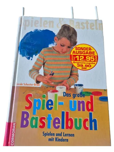 CORMORAN Das große Spiel- und Bastelbuch Activity Buch Mehrfarbig