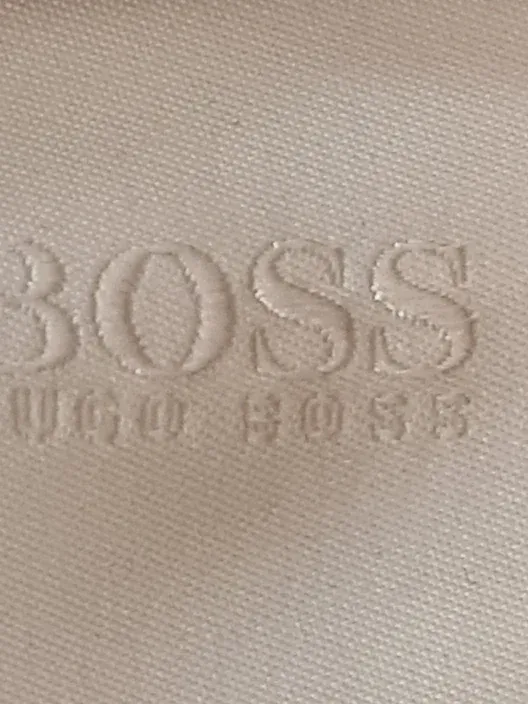 HUGO BOSS Damen Langarmshirt Gr. S Bordeaux Rot Logo Casual 5
