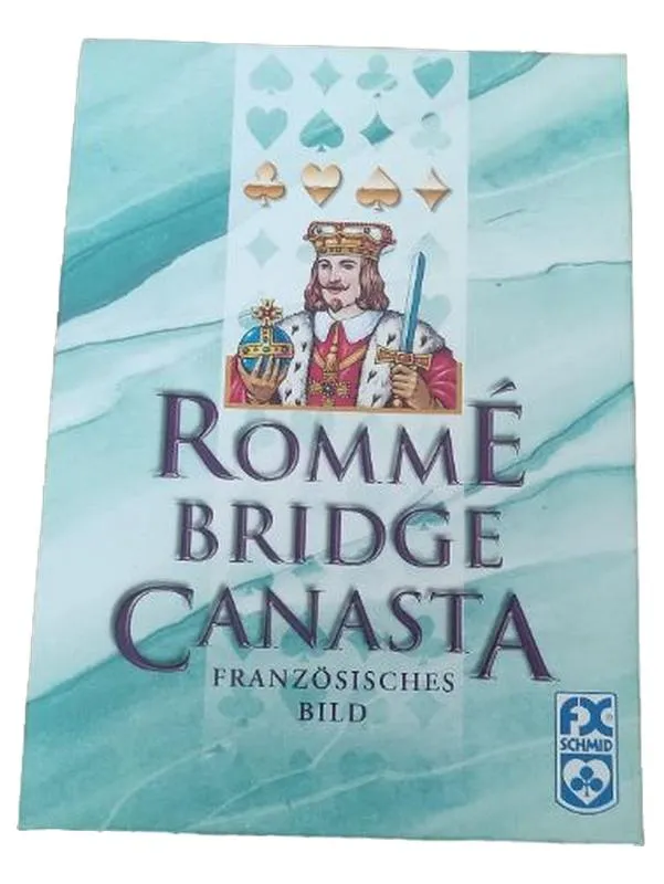 FX Schmid Kartenspiel Rommé Bridge Canasta Französisches Bild 1