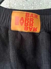 Bar Bob Ryk Cordhose Herren Casual Uni Schwarz Gr. 36 2