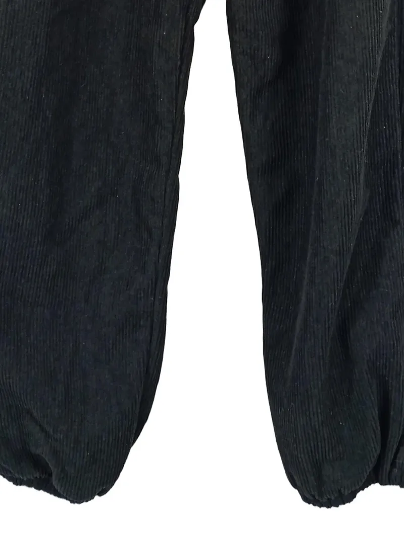 Bar Bob Ryk Cordhose Herren Casual Uni Schwarz Gr. 36 5
