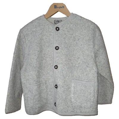 Turi Landhaus Kinder Trachtenjacke Strickjacke Gr. 128 Weiß Traditionell