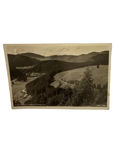 Foto Rogo Ansichtskarte Bernaublick Tannhäuser-Wolfsboden Schwarzwald