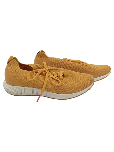 Tamaris Damen Sneaker low Gr. 40 Gelb Casual Sportschuhe