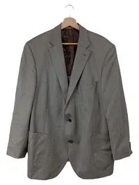 EDUARD DRESSLER Sakko Herren Business Grau Gr. 50/L Elegant 1