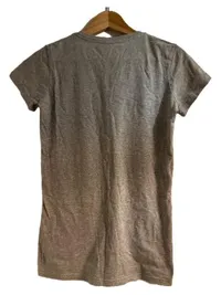 Burton Damen T-Shirt Gr. S Grau Logo-Print Snowboard Streetwear 3