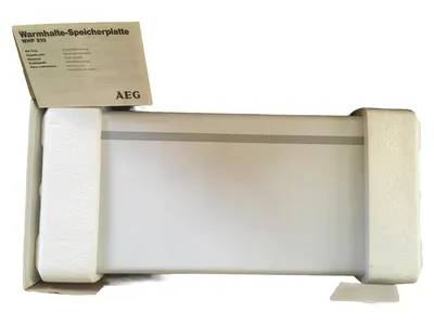 AEG Warmhalte-Speicherplatte WHP 210 Speisewärmer Weiß