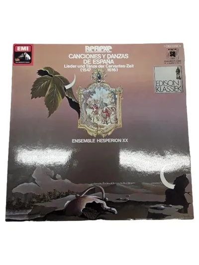 Canciones y Danzas de España Ensemble Hesperion XX Vinyl LP EMI Reflexe
