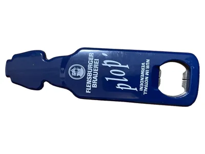 Flensburger Brauerei Flaschenöffner Blau Casual Metall Bieröffner