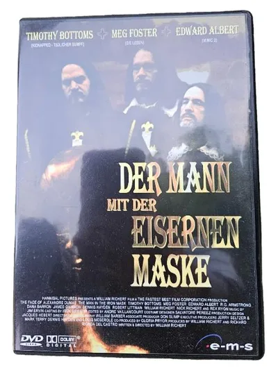Der Mann mit der eisernen Maske DVD Abenteuerfilm Timothy Bottoms Meg Foster