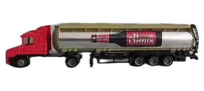 Diebels LKW Modell Tanklastzug Modellfahrzeug Rot Sammlerstück