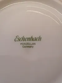 Eschenbach Porzellan Unterteller bunt abstrakt 14,5 cm 2