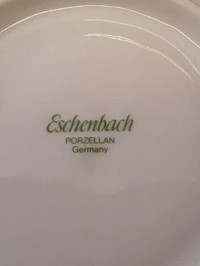 Eschenbach Porzellan Unterteller bunt abstrakt 14,5 cm 2