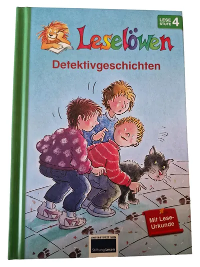 Leselöwen Detektivgeschichten Lesestufe 4 Kinderbuch Stiftung Lesen