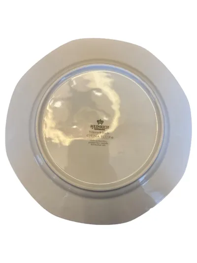 Villeroy & Boch China Blue Unterteller Porzellan Blumenmuster Klassisch Blau