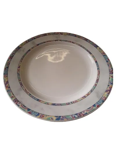 Eschenbach Porzellan Essteller 2-teilig Bunt Abstrakt Kunst 20cm