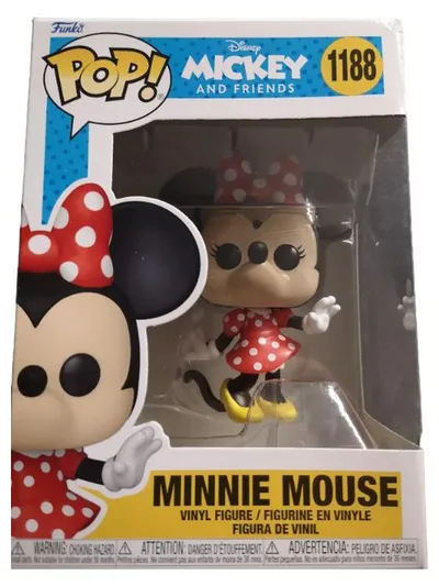 Funko Pop! Minnie Mouse #1188 Disney Vinyl Figur Mehrfarbig Sammlerstück