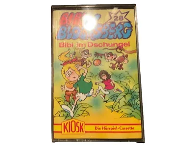 Bibi Blocksberg Nr. 28 - Bibi im Dschungel Hörspiel Audiokassette Kiosk MC