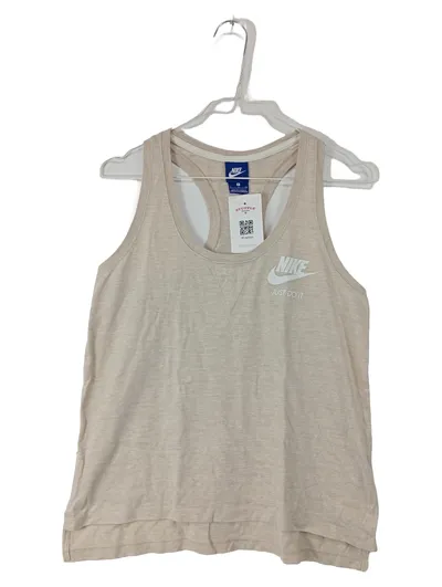 Nike Damen Sport Tanktop Racerback Just Do It Beige Gr. S