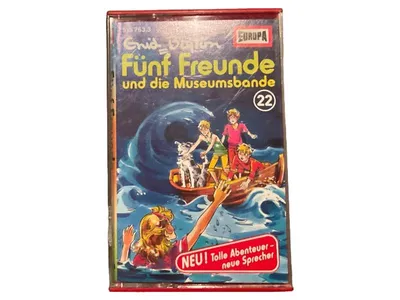 Fünf Freunde und die Museumsbande (22) Hörspiel Kassette Enid Blyton EUROPA
