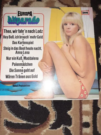 EUROPA Hitparade 10 Vinyl LP Schlager Compilation 70er Deutsche Hits