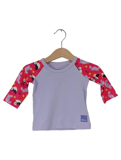 Bambino Mio Kinder Langarmshirt 3-4 Monate Gr. 68 Mehrfarbig Seetiere