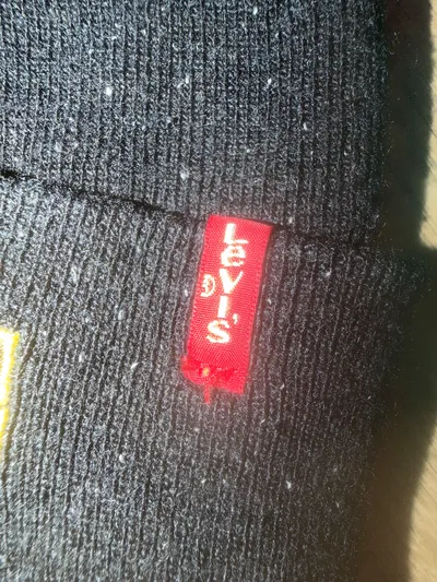 Levi's Star Wars Mütze Beanie Schwarz Strickmütze Logo Streetwear