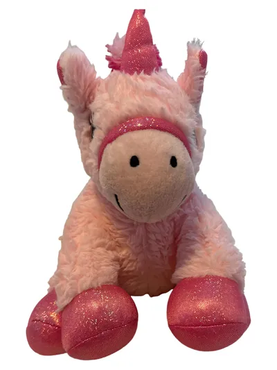 Nicotoy Einhorn Kuscheltier Plüschtier Rosa 22cm Stofftier Mädchen