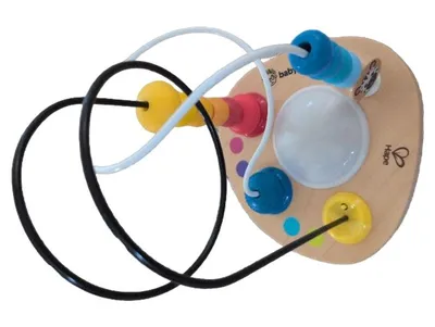 Hape Motorikschleife Motorikspielzeug Holz Mehrfarbig Baby Kleinkind