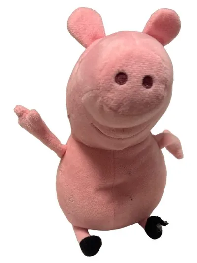 Play by Play Kuscheltier Peppa Pig Stofftier Rosa Farbenfroh 27cm