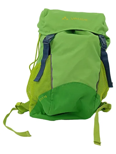 VAUDE Skovi 15 Kinder Rucksack Grün Outdoor Daypack 15L Polyester