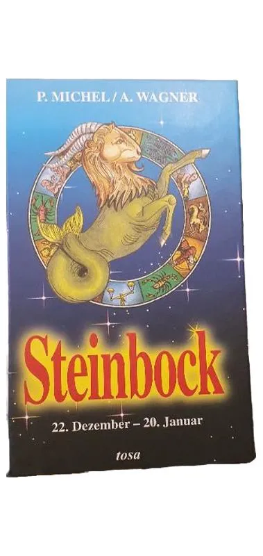 Steinbock Astrologie Horoskop Sternzeichen Buch P. Michel A. Wagner Deutsch