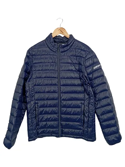 Icepeak Herren Steppjacke Gr. 52/XL Blau Leicht Outdoor Jacke