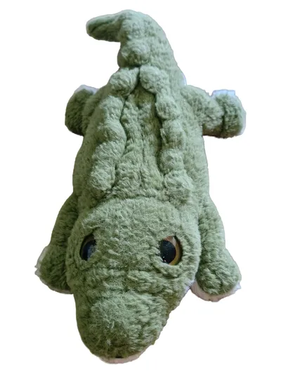 Nature Planet Krokodil Stofftier Baby Kuscheltier Plüschtier Grün 9cm