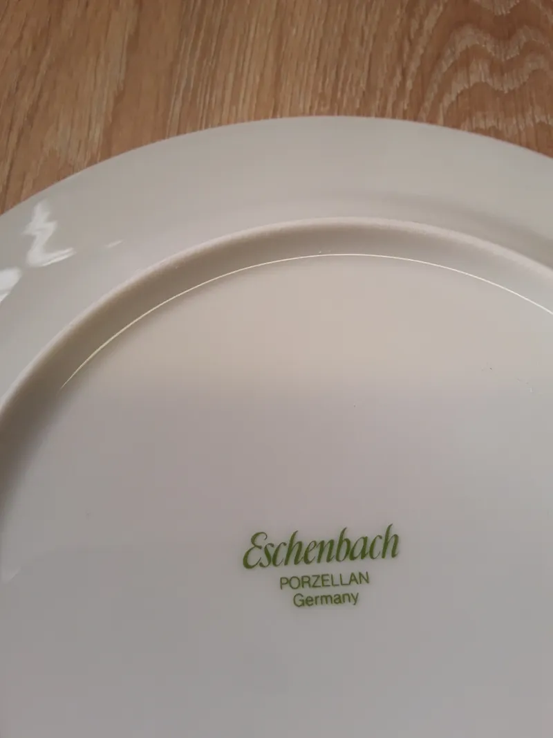 Eschenbach Porzellan Essteller 2-teilig Geometrisch Abstrakt Mehrfarbig 20cm 3