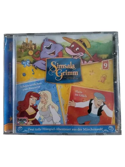 Simsala Grimm Hörspiel CD Nr. 9 Schneeweißchen & Rosenrot Hans im Glück Europa