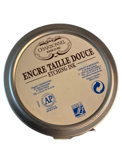 Charbonnel Encre Taille Douce Ätzfarbe Etching Ink Radierfarbe 200g