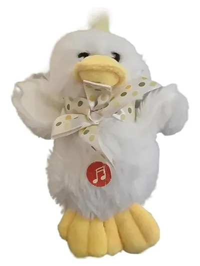 michel toys Baby Spieluhr Ente weiß Stofftier Plüschtier Musikspielzeug