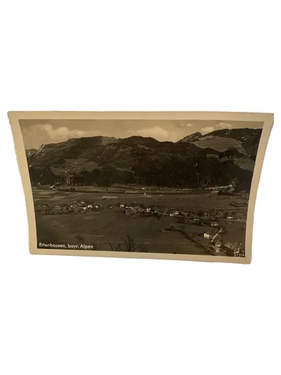 Alte Ansichtskarte Ettenhausen Bayerische Alpen Vintage Postkarte