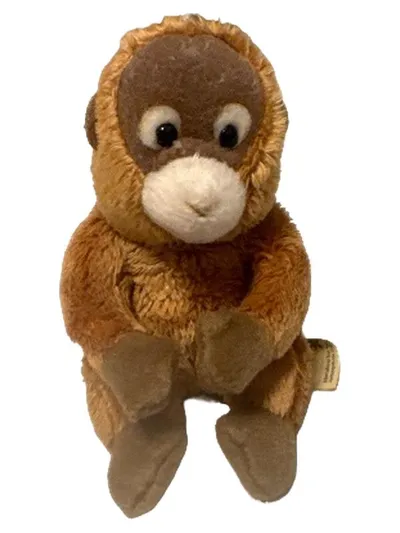 Bon Ton Toys Kuscheltier Orang-Utan Stofftier Braun 10cm Plüschtier