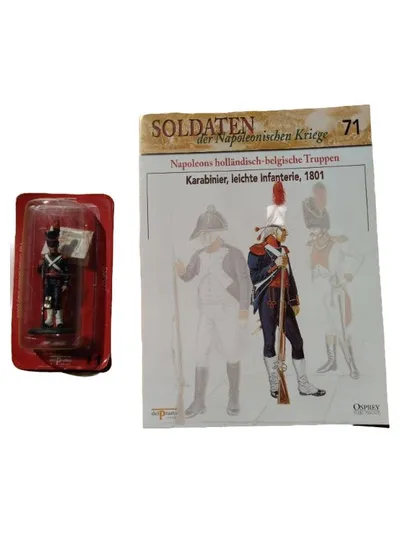 Del Prado Spielfigur Soldat Karabinier Leichte Infanterie 1801 Mehrfarbig