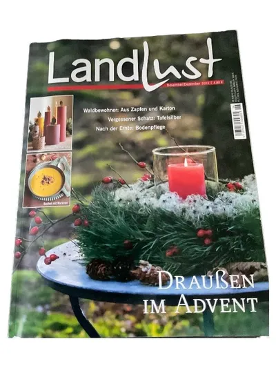 Landlust Zeitschrift Nov/Dez 2023: Advent Natur Garten Kochen Handwerk Lifestyle