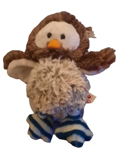 NICI Stofftier Eule Baby Kuscheltier Braun 13cm Plüschtier