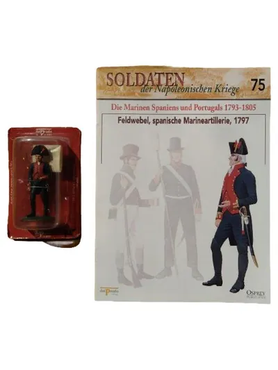 Del Prado Soldat Marineartillerie 1797 Figur Schleich Spielfigur 7cm